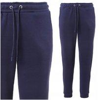 Spodnie Dresowe Damskie Ocieplane Z Elastycznym Ściągaczem Ciepłe Moraj L