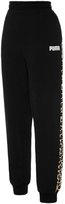 Spodnie dresowe damskie Puma Leo Pants r.L czarne Puma
