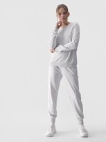 Spodnie dresowe joggery damskie 4F 4FWMM00TTROF0945-27M Szary 4F