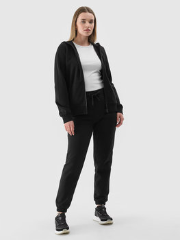 Spodnie dresowe joggery damskie 4F 4FWMM00TTROF1137-20S Czarny Roz. XXL - 4F