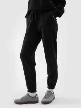 Spodnie dresowe joggery damskie 4F 4FWMM00TTROF1138-20S Czarny - 4F