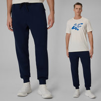 Spodnie Dresowe Męskie 4F Dresy Sportowe Joggery Czarne 4FWSS26TTROM1443 S 4F