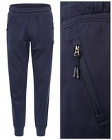 SPODNIE DRESOWE męskie długie sportowe RONALDO granatowe L Pako Jeans