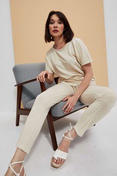 Spodnie Dresowe Z Wiązaniem-L - Moodo