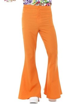 Spodnie hipisa pomarańczowe - m - Smiffys
