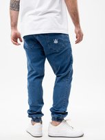 Spodnie Jeansowe Jogger Jasne Niebieskie Jigga Wear Crown XXL