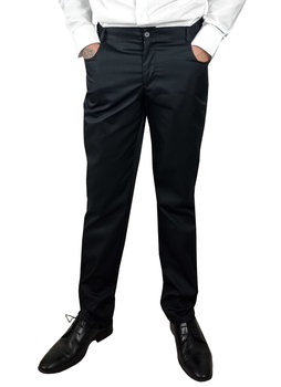 Spodnie kelnerskie Prestige męskie czarne roz. XXL