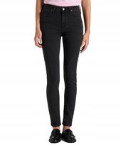 Spodnie Lee Scarlett High 112114378 L626SHMY Washed Black W 28 / L 31