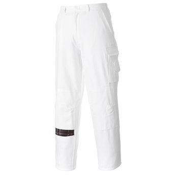 Spodnie malarskie PORTWEST [S817] Biały 3XL - Portwest