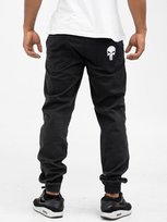 Spodnie Materiałowe Jogger Męskie Czarne Marvel Punisher Small L