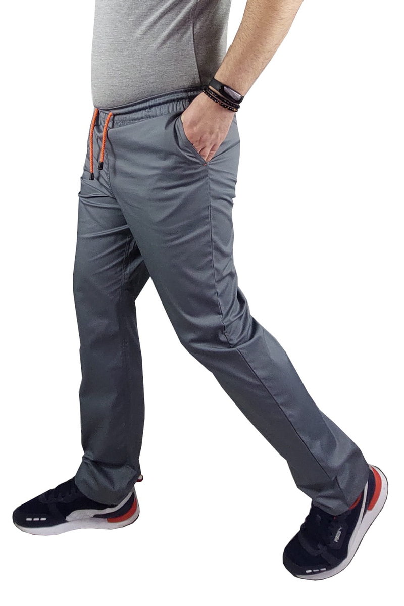 Zdjęcia - Artykuły BHP Spodnie medyczne męskie SLIM elastyczne szare M