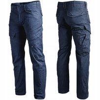 Spodnie męskie bojówki BRANDIT Adven Slim Fit wojskowe Navy S Brandit