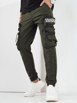 Spodnie męskie bojówki zielone Dstreet UX4160-L - Dstreet