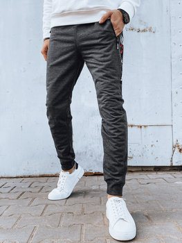 Spodnie męskie dresowe ciemnoszare Dstreet UX4271-2XL/3XL - Inna marka