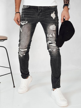 Spodnie męskie jeansowe ciemnoszare Dstreet UX4152-29 - Inna marka