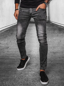 Spodnie męskie jeansowe szare Dstreet UX4075-30 - Inna marka