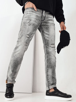 Spodnie męskie jeansowe szare Dstreet UX4133-34 - Inna marka