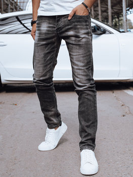 Spodnie męskie jeansowe szare Dstreet UX4138-S - Inna marka