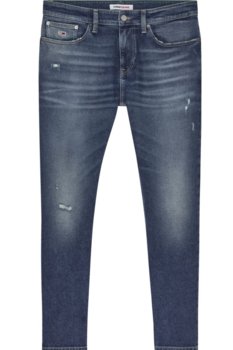 Spodnie męskie Tommy Jeans Austin Slim jeansowe z przetarciami -W31 - Tommy Hilfiger