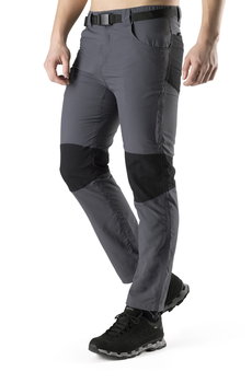 Spodnie męskie trekkingowe Viking Globtroter 0809 grafitowo-czarny - L - Viking