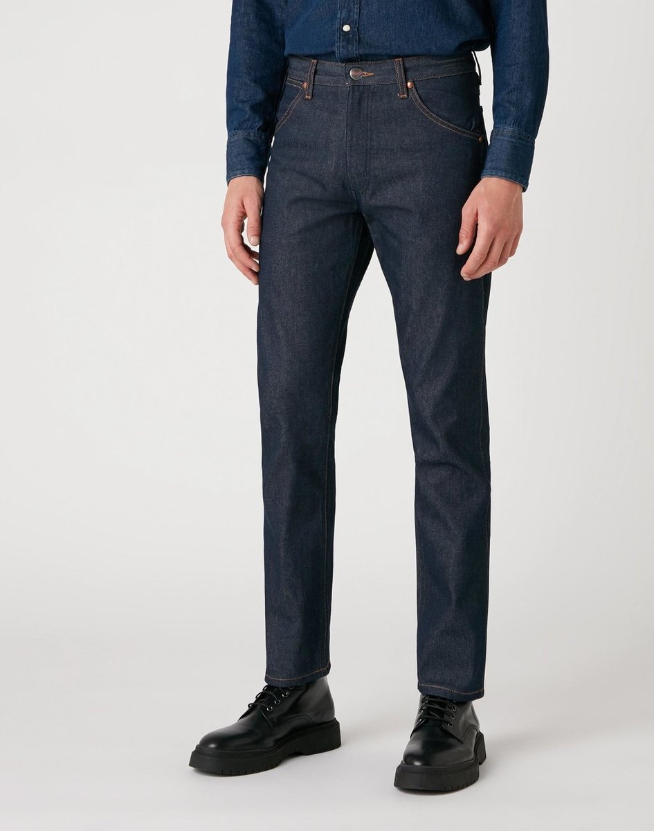 Enzo Jeans Chino Uomo Slim Fit Nero - Vita Regolare W42 / L32 In Cotone E Lycra