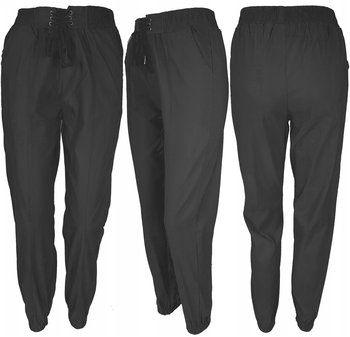 Spodnie Modne Damskie Joggery Pants Komfortowe Wygodne Casual Bawełniane - Dajmo