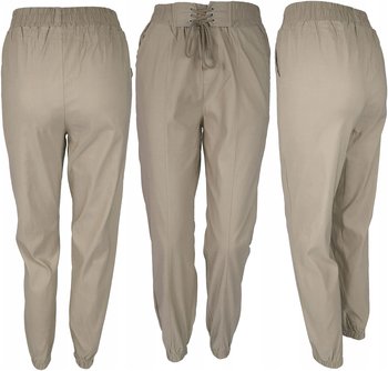 Spodnie Modne Damskie Joggery Pants Komfortowe Wygodne Casual Bawełniane - Dajmo