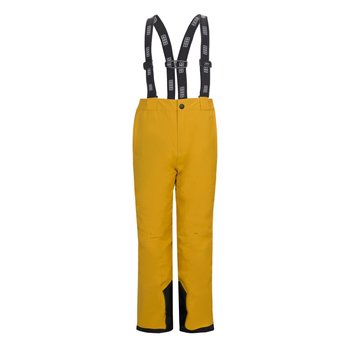 Spodnie narciarskie dziecięce LEGO Lwpowai 708 żółte 11010168 128 - LEGO