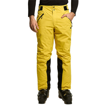 Spodnie narciarskie męskie 4F żółte H4Z22-SPMN006 M - 4F