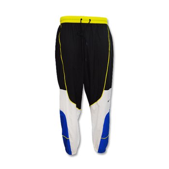 Spodnie Nike Throwback Pants Black/White/Opti Yellow/Signal Blue - CV1914-013-XXL - Nike