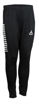 Spodnie piłkarskie treningowe SELECT Spain Slim czarne - 12 lat - Select