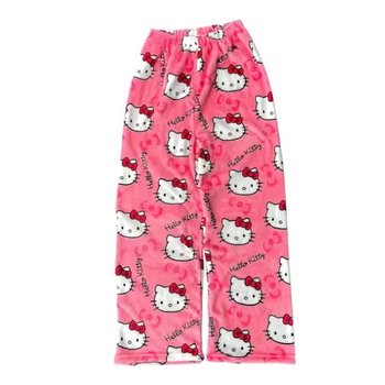 Spodnie Piżama Hello Kitty Pluszowe ciemny róż - Inna marka