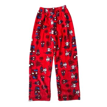 Spodnie Piżama Hello Kitty Spiderman Pluszowe czerwone - Inna marka