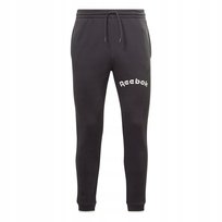 Spodnie Reebok HS7382 L Czarne Sportowe Bawełniane Joggery Reebok