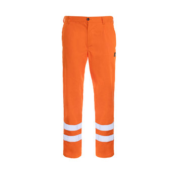 Spodnie robocze odblaskowe pomarańcz roz. 52 - PROCERA