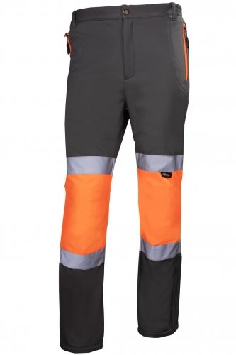 SPODNIE ROBOCZE OSTRZ.SOFTSHELL POM-SZAR.XL