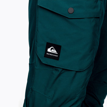 Spodnie snowboardowe męskie Quiksilver Utility zielone EQYTP03140 XS - Quiksilver