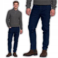 Spodnie Spodnie Męskie Jeansy Proste Nogawki Eleganckie Klasyczne Moraj 32 Jeans