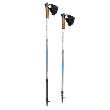 Spokey, Kije Nordic Walking, regulowane, Neatness II, szary, 105-140 cm - Spokey