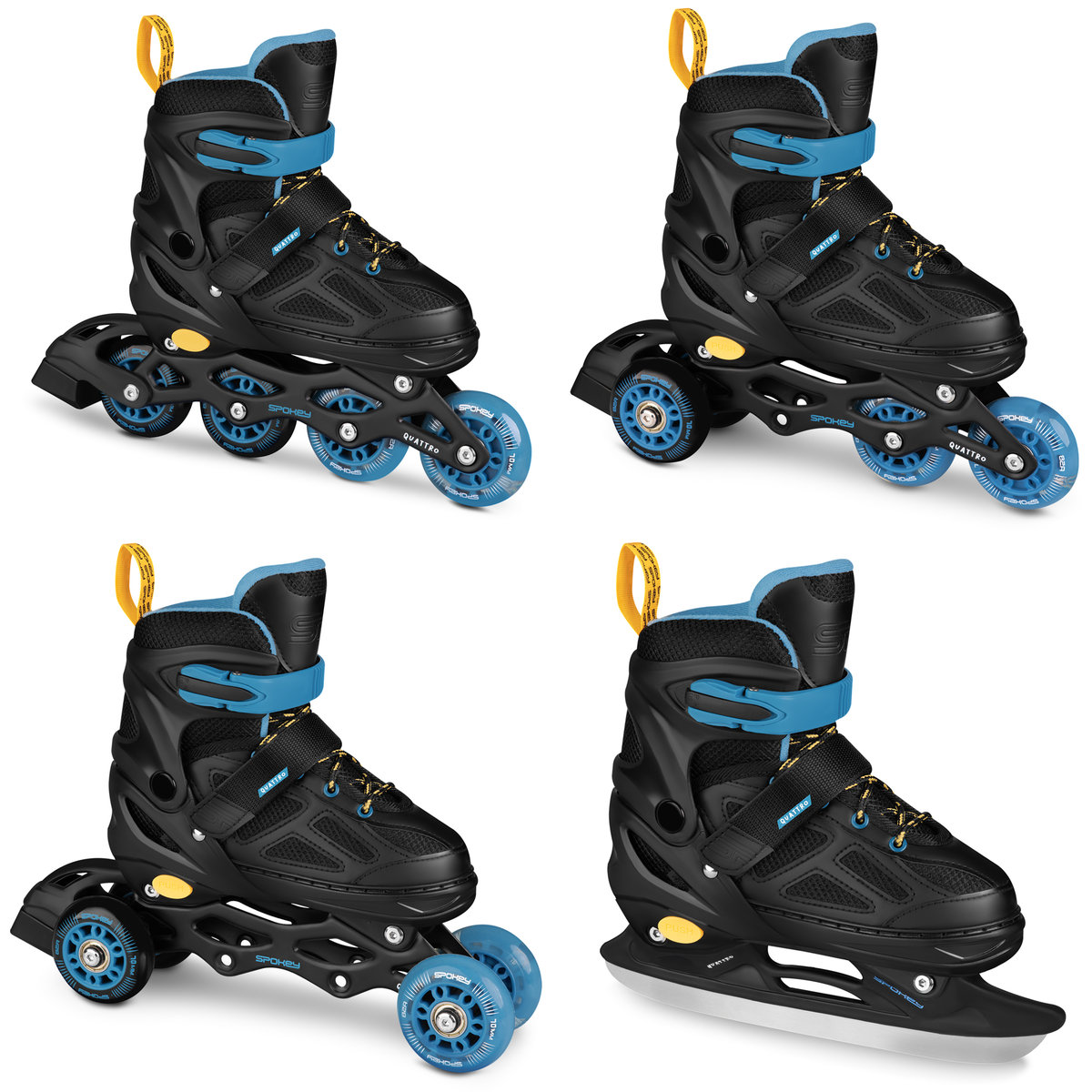 Spokey Łyżworolki 30-33 QUATTRO 4IN1 - Spokey | Sport Sklep EMPIK.COM