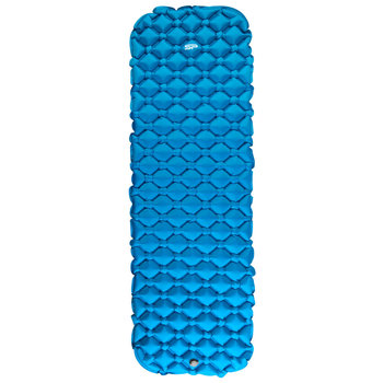 Spokey, Materac trekkingowy, AIR BED, niebieski, 190x60x5cm - Spokey