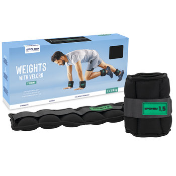 Spokey Obciążenia na rzep FORM 2x1,5kg