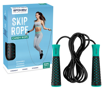 Spokey Skakanka łożyskowa CANDY ROPE 3m - Spokey