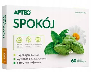 Spokój Apteo Stres Rumianek Melisa 60 Tabl. - SYNOPTIS PHARMA