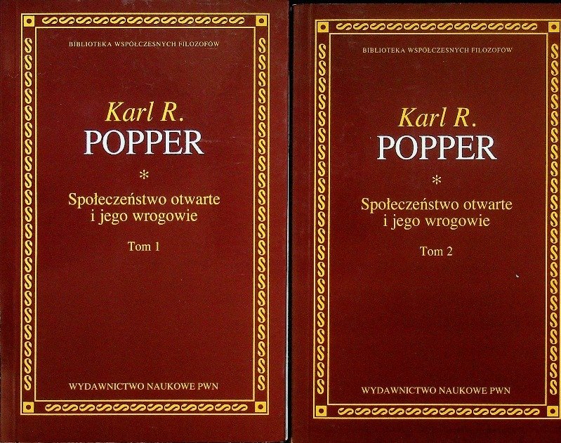 Społeczeństwo otwarte i jego wrogowie Tom I i II - Popper Karl R