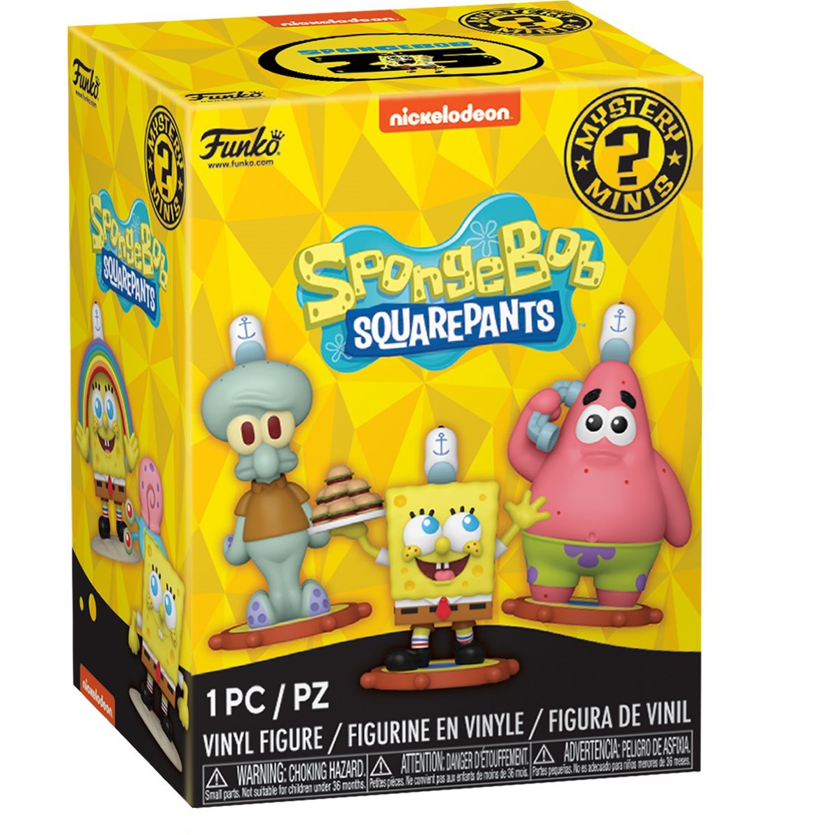 初売りセール spongebob squarepants ciemno w figurka 25th figurka mini アメコミ