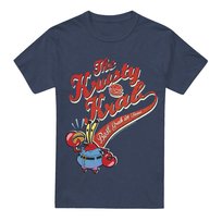 SpongeBob SquarePants T-Shirt Unisex Dla Dorosłych The Krusty Krab (XXL (193cm) / Ciemnogranatowy) Nickelodeon