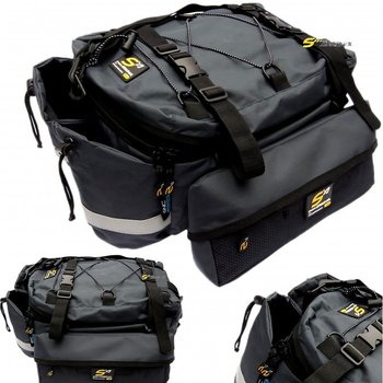 Sport Arsenal, Sakwa na bagażnik, 599, czarny, 36x27x17 cm - Sport Arsenal