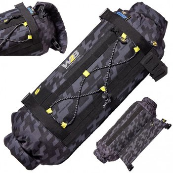 Sport Arsenal, Sakwa na kierownicę, 621 W2B, czarno-szary, 8L - Sport Arsenal