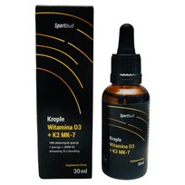 SPORT BULL Witamina D3+K2 MK-7, 2000IU, 30ml